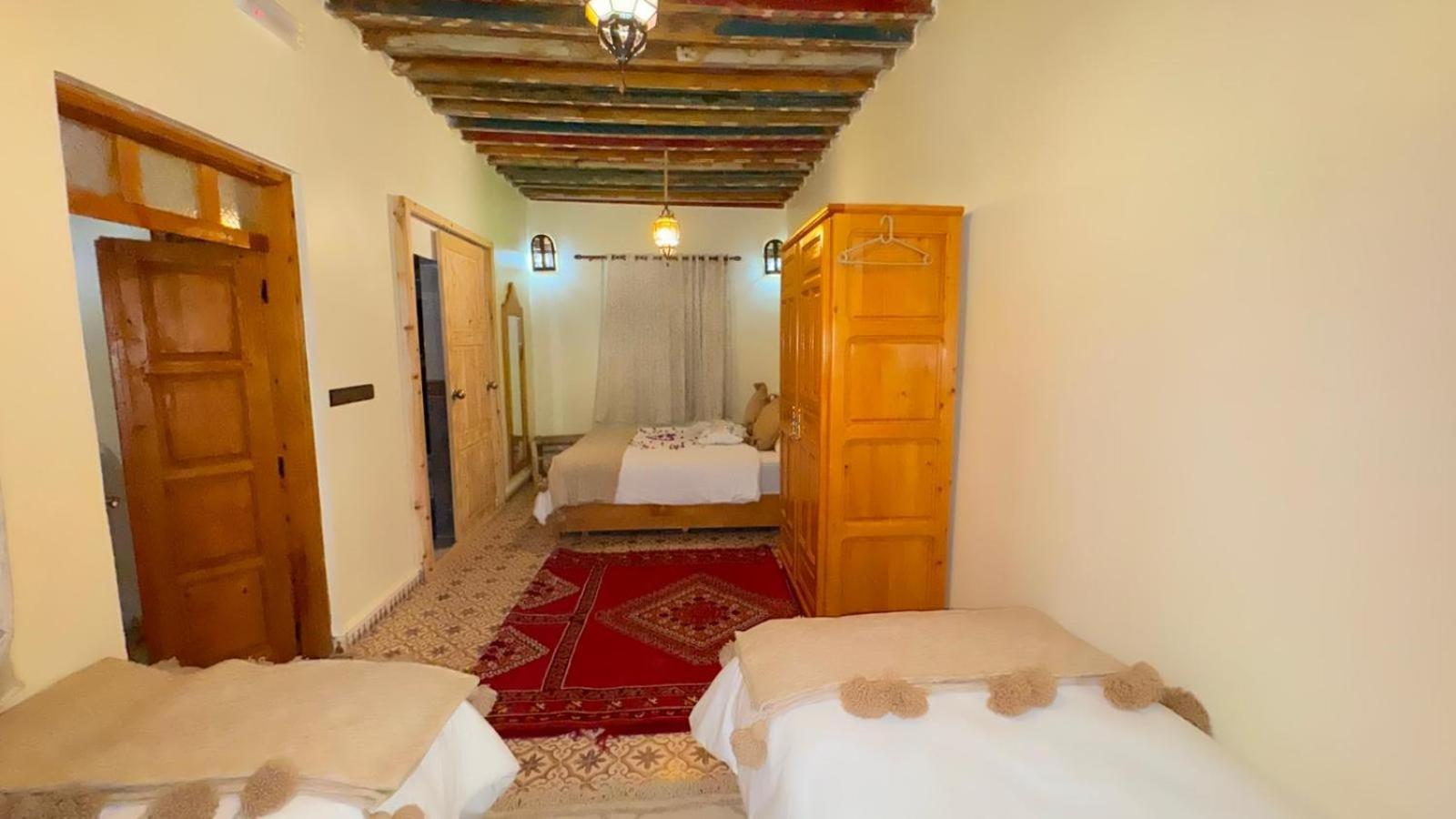 Gite Marbie Maison Rurale, Une Experience Naturelle Unique, Au Coeur Du Moyen Atlas, Maroc Kasba Tibouda Exterior foto